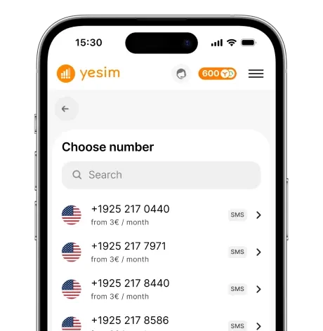 Pick your Digital phone Number